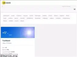 Sites similar to ob-havo.me