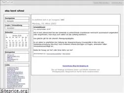 Sites similar to obakentsitesi.beeplog.de