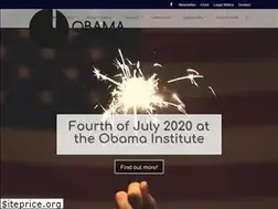 Sites similar to obama-institute.com