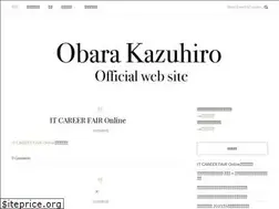 Sites similar to obarakazuhiro.jp