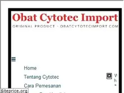 Sites similar to obatcytotecimport.com