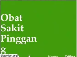 Sites similar to obatsakitpinggangterbaik.com