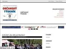 Sites similar to obcansky-tydenik.cz