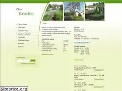 Sites similar to obec-brodec.cz
