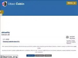 Sites similar to obec-cebin.cz