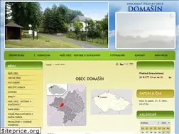 Sites similar to obec-domasin.cz