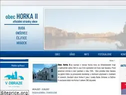 Sites similar to obec-horkaii.cz