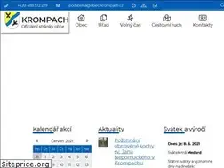 Sites similar to obec-krompach.cz