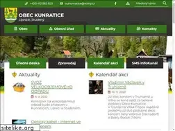 Sites similar to obec-kunratice.cz