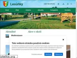 Sites similar to obec-lesunky.cz