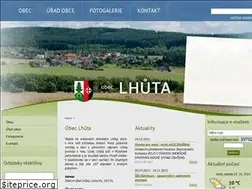 Sites similar to obec-lhuta.cz