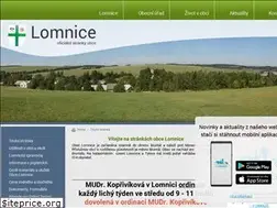 Sites similar to obec-lomnice.cz