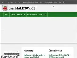 Sites similar to obec-malenovice.cz