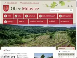 Sites similar to obec-milovice.cz