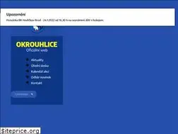 Sites similar to obec-okrouhlice.cz