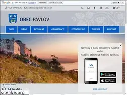 Sites similar to obec-pavlov.cz