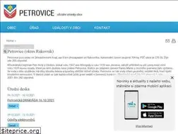 Sites similar to obec-petrovice.cz