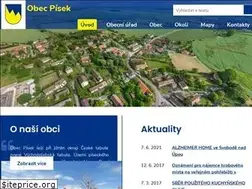 Sites similar to obec-pisek.cz
