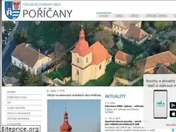 Sites similar to obec-poricany.cz