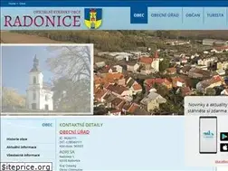 Sites similar to obec-radonice.cz