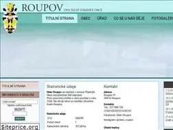 Sites similar to obec-roupov.cz