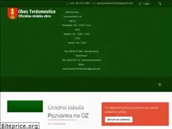Sites similar to obec-tvrdomestice.sk