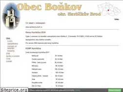 Sites similar to obecbonkov.cz