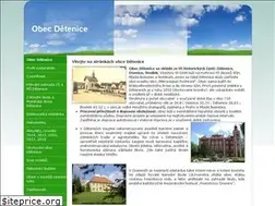 Sites similar to obecdetenice.cz