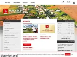 Sites similar to obecmalcice.sk