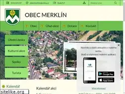 Sites similar to obecmerklin.cz