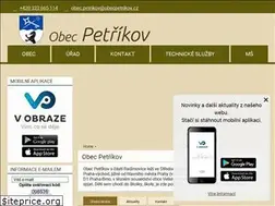 Sites similar to obecpetrikov.cz