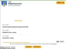 Sites similar to obecpremyslovice.cz