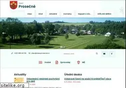 Sites similar to obecprosecne.cz