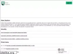 Sites similar to obecradikov.cz