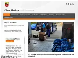 Sites similar to obecslatina.cz