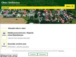 Sites similar to obecsmilovice.cz