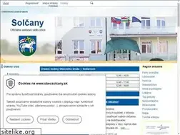 Sites similar to obecsolcany.sk