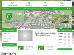 Sites similar to obecsvabovce.sk