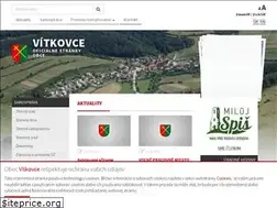 Sites similar to obecvitkovce.sk
