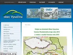 Sites similar to obecvysocina.cz