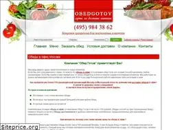 Sites similar to obedgotov.ru
