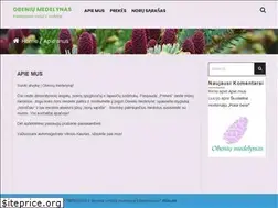 Sites similar to obeniumedelynas.lt