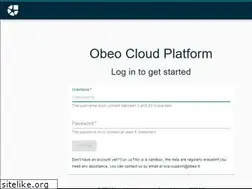Sites similar to obeocloudplatform-demo.com