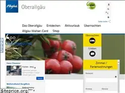 Sites similar to oberallgaeu.de