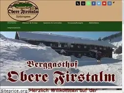 Sites similar to obere-firstalm.de