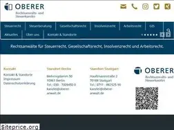 Sites similar to oberer-rechtsanwalt.de