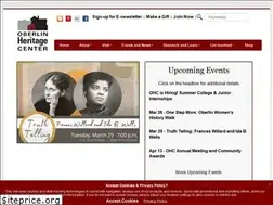 Sites similar to oberlinheritage.org