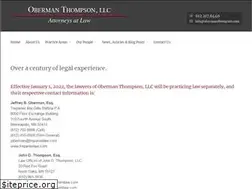 Sites similar to obermanthompson.com