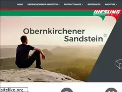 Sites similar to obernkirchener-sandstein.de