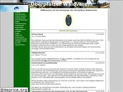 Sites similar to oberpfaelzer-waldverein.de